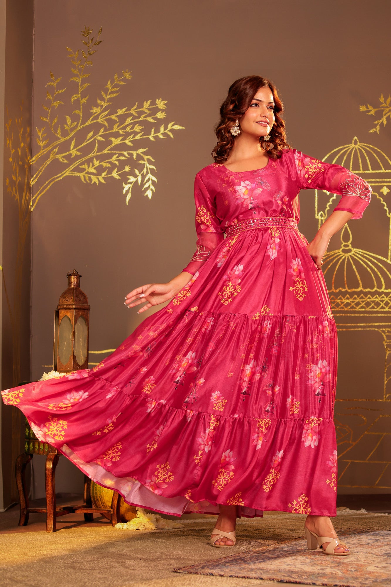 Pink Kamal Dress