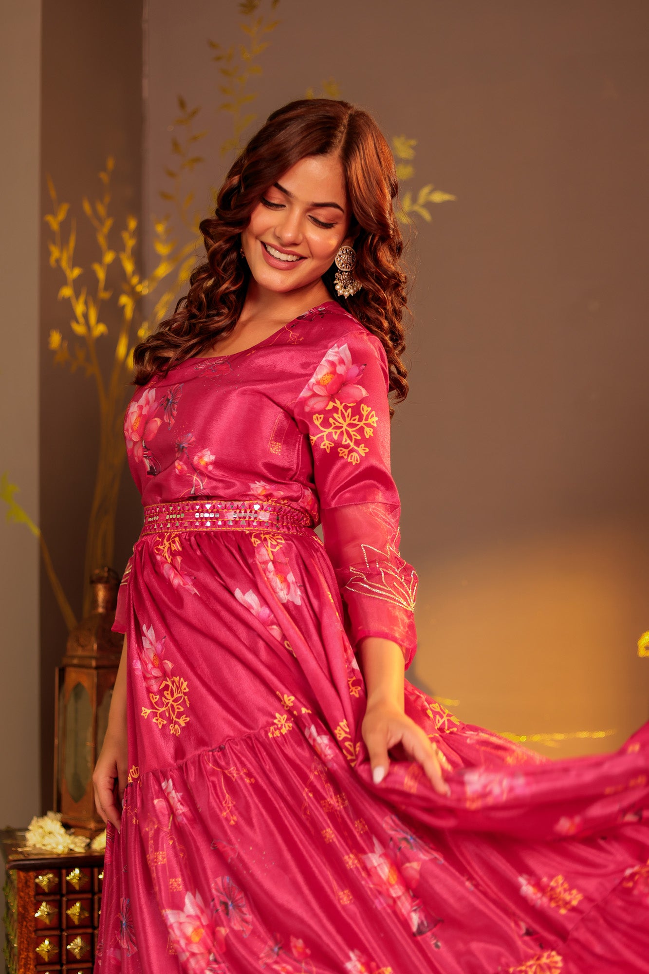 Pink Kamal Dress