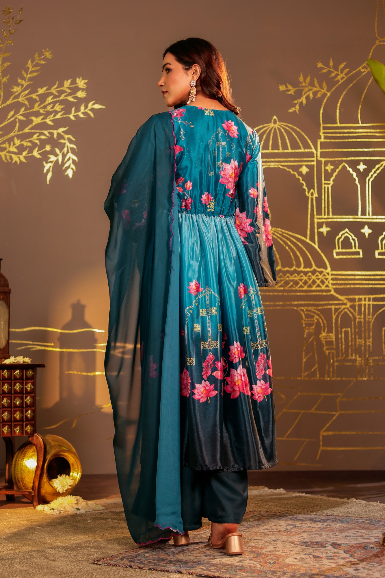 Ombre Kamal Kurta Set