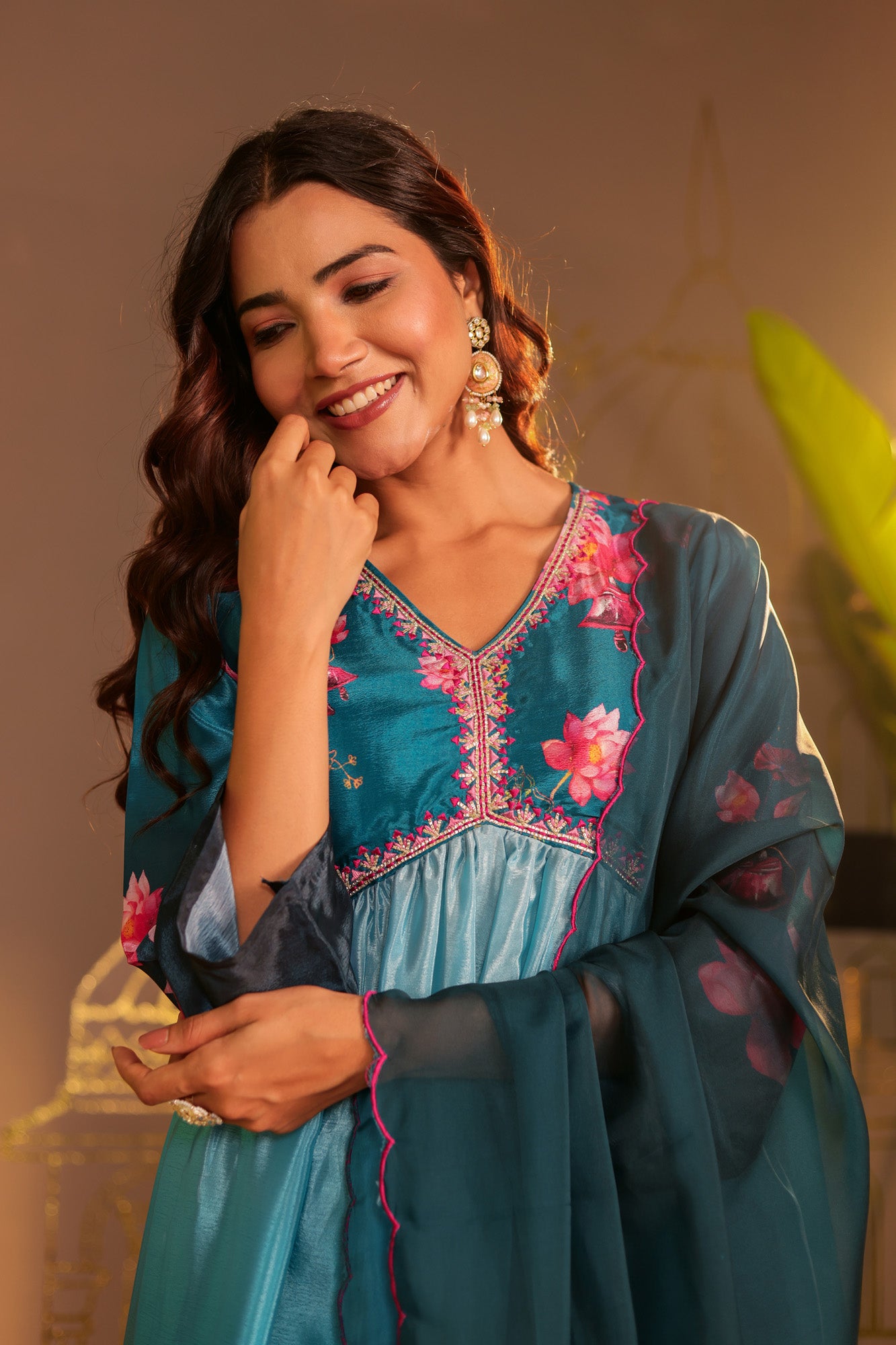 Ombre Kamal Kurta Set