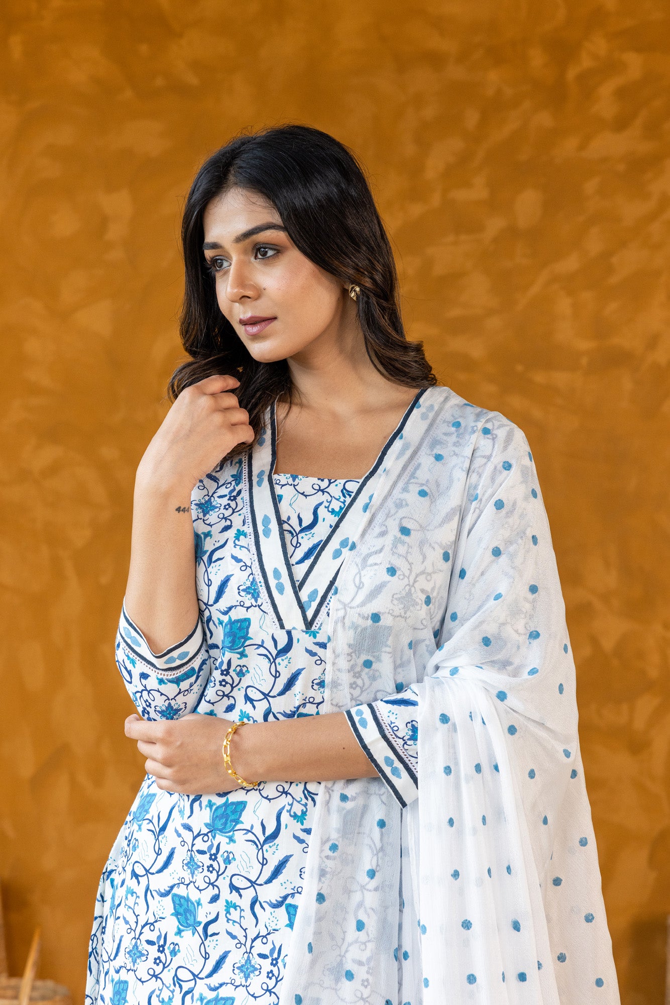 Azure Straight Kurta Set