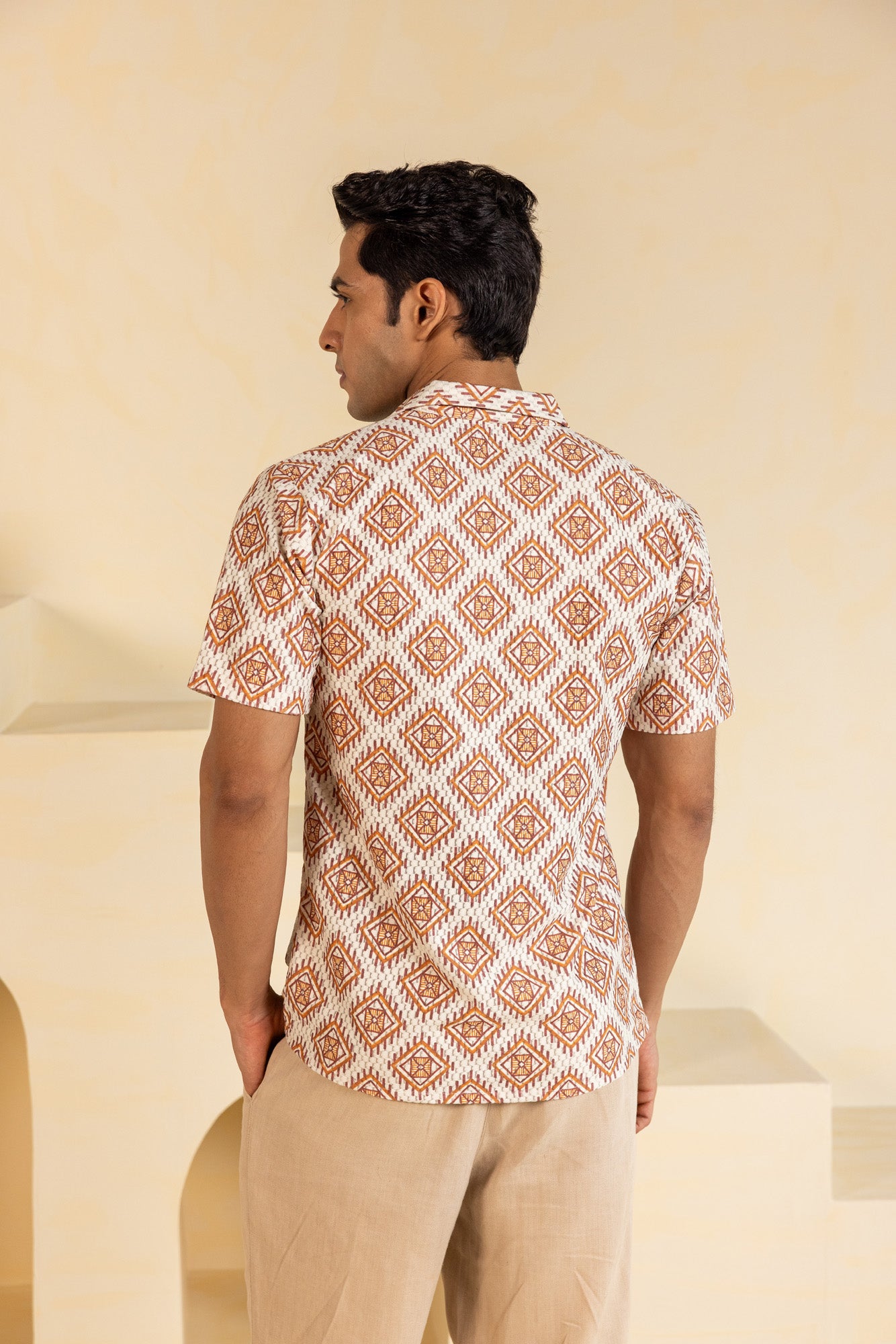 Ikat Printed T-Shirt