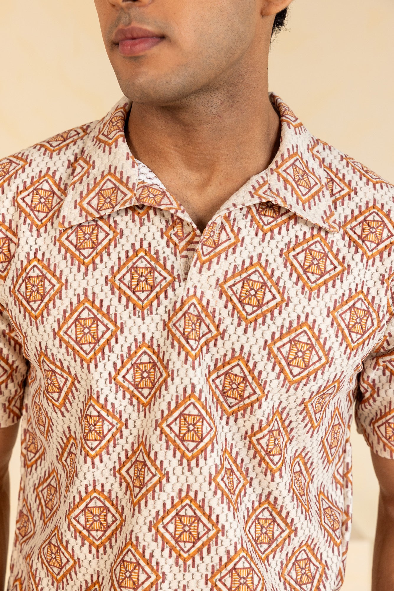 Ikat Printed T-Shirt