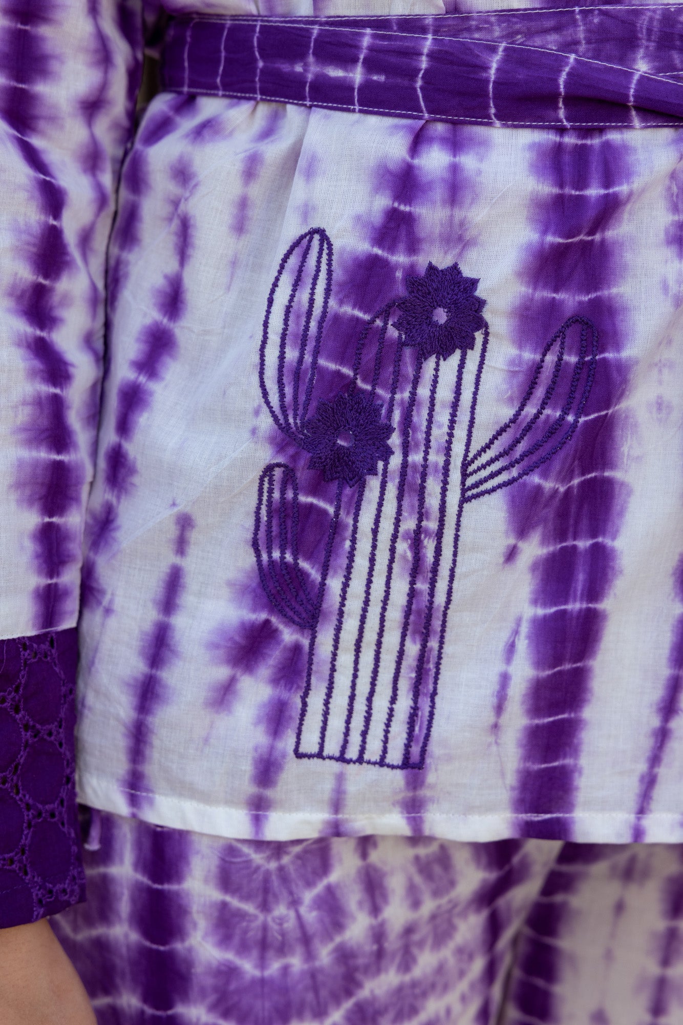 Jug Purple Tie Dye Co-Ord Set