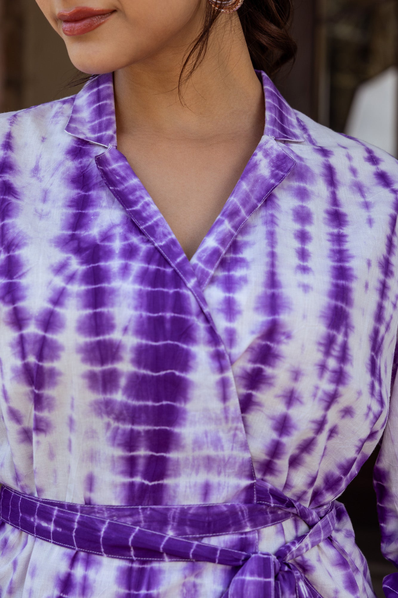 Jug Purple Tie Dye Co-Ord Set