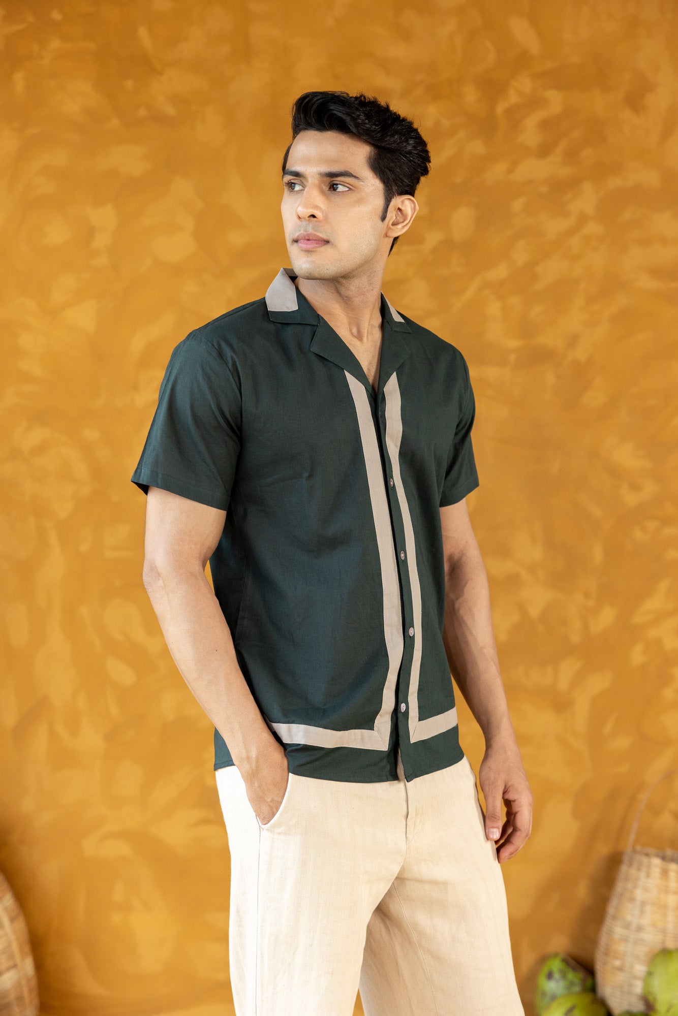 Dark Green Resort Shirt