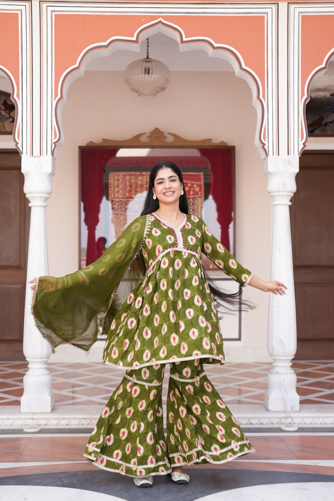 Pakistani Dress Mehndi - Pakistani Suits - SareesWala.com